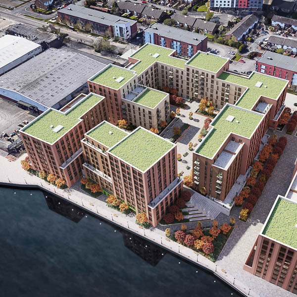 Bridgewater-Wharf-Aerial-View